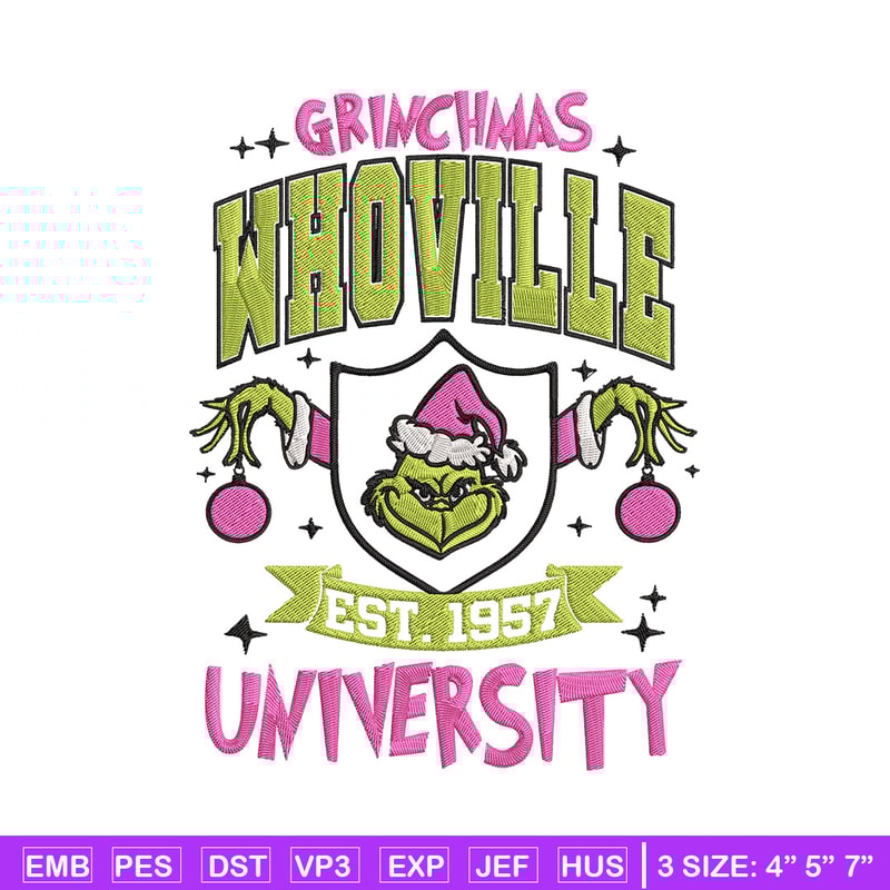 Grinchmas est 1957 Embroidery Design, Grinch Embroidery,Embroidery File,Chrismas Embroidery,Anime shirt,Digital download.jpg