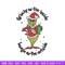 Grinchy Embroidery Design, Grinch Embroidery, Embroidery File, Chrismas Embroidery, Anime shirt, Digital download..jpg