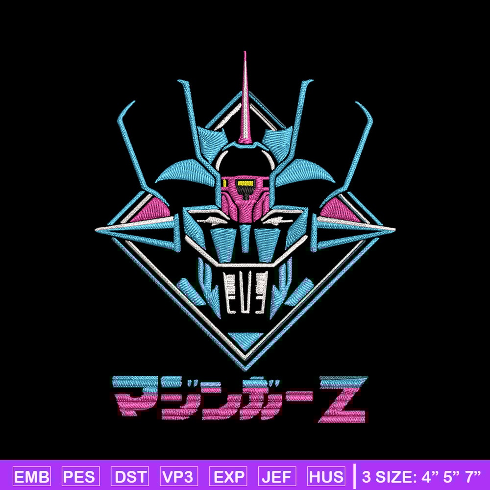 Gundam logo Embroidery Design, Gundam Embroidery, Embroidery File, Anime Embroidery, Anime shirt, Digital download.jpg
