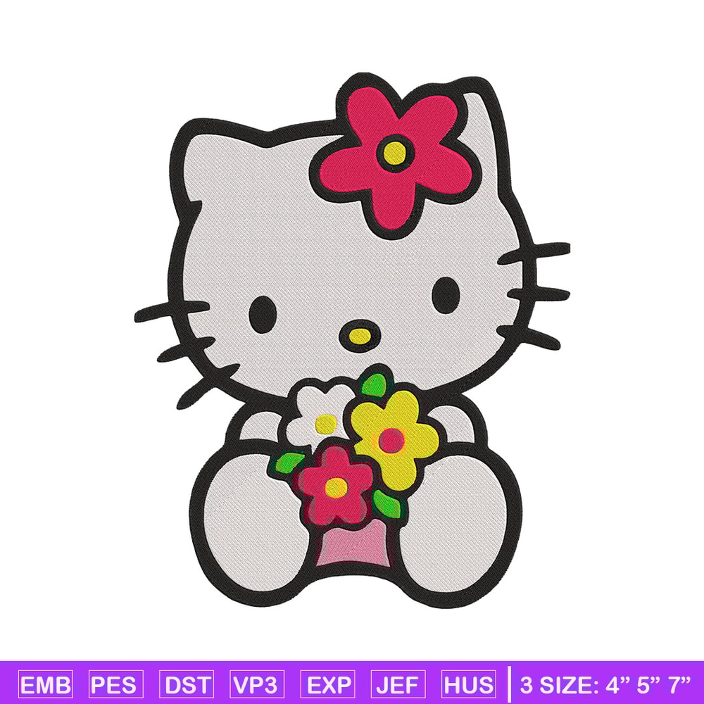 Hello kitty Embroidery Design, Hello kitty Embroidery, Embroidery File, Anime Embroidery, Anime shirt, Digital download.jpg