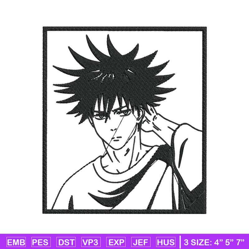 Megumi box Embroidery Design, Jujutsu Embroidery, Embroidery File, Anime Embroidery, Anime shirt, Digital download.jpg