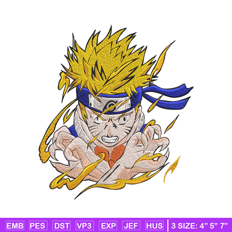 Naruto kid Embroidery Design, Naruto Embroidery, Embroidery File, Anime Embroidery, Anime shirt, Digital download.jpg