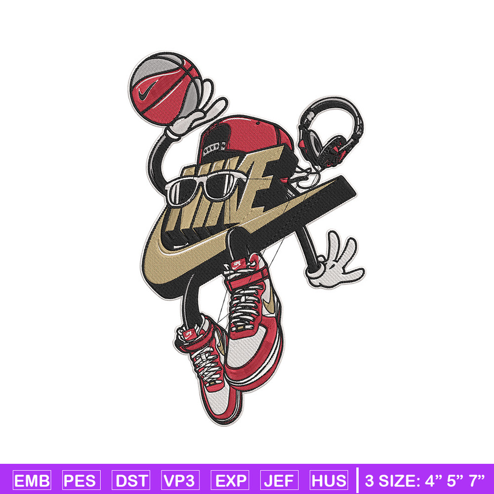 Nike Basketball Logo Embroidery Design, Nike Embroidery, Embroidery File, Anime Embroidery, Anime shirt,Digital download.jpg