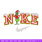 Nike chrismas embroidery design, Chrismas embroidery, Nike design, Embroidery shirt, Embroidery file, Digital download.jpg