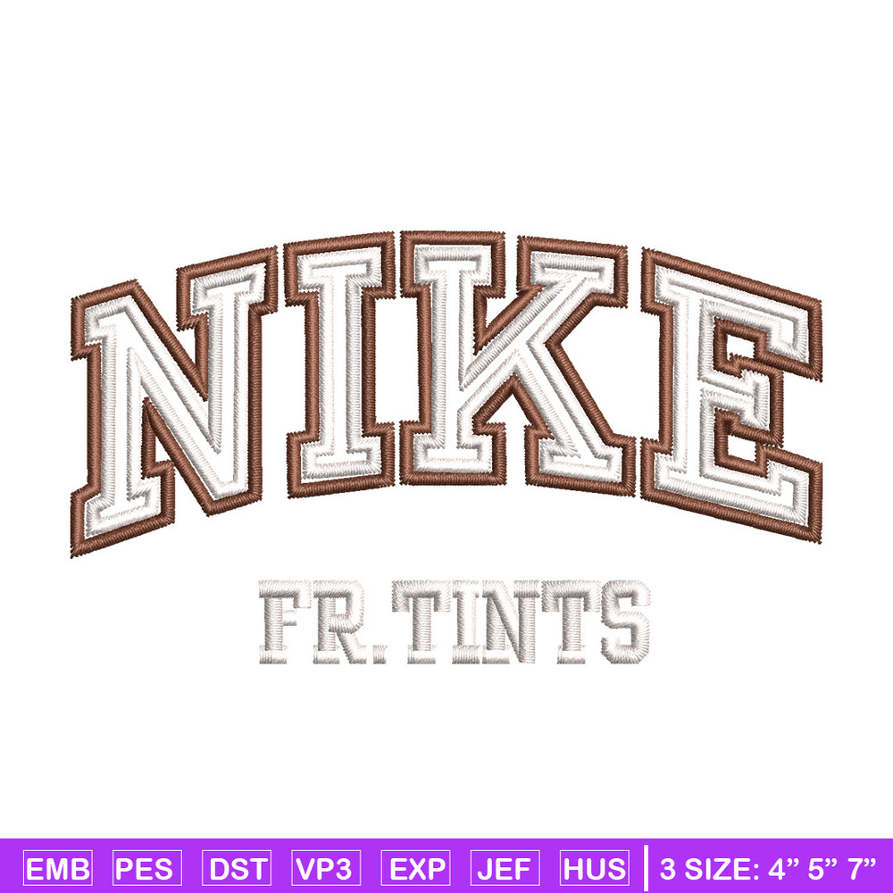 Nike fr tints embroidery design, Nike embroidery, Nike design, Embroidery shirt, Embroidery file,Digital download.jpg
