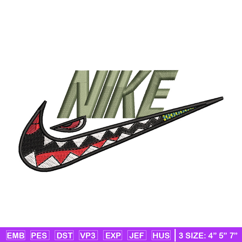 Nike logo car embroidery design, Logo car embroidery, Nike design, Embroidery shirt, Embroidery file,Digital download.jpg