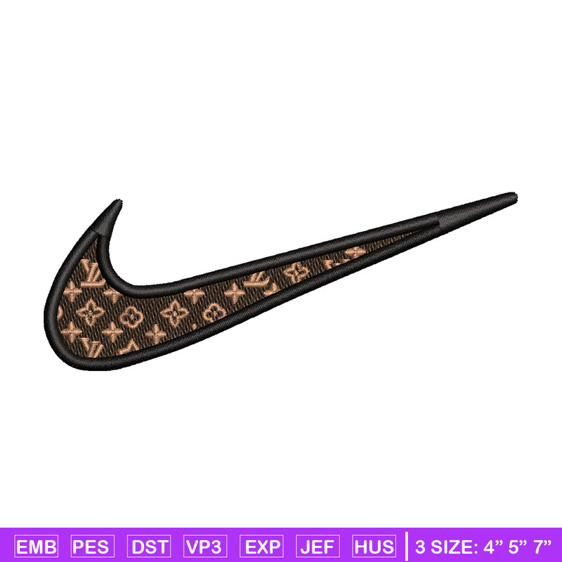 Nike lv logo embroidery design, Lv embroidery, Nike design, Embroidery shirt, Embroidery file, Digital download.jpg