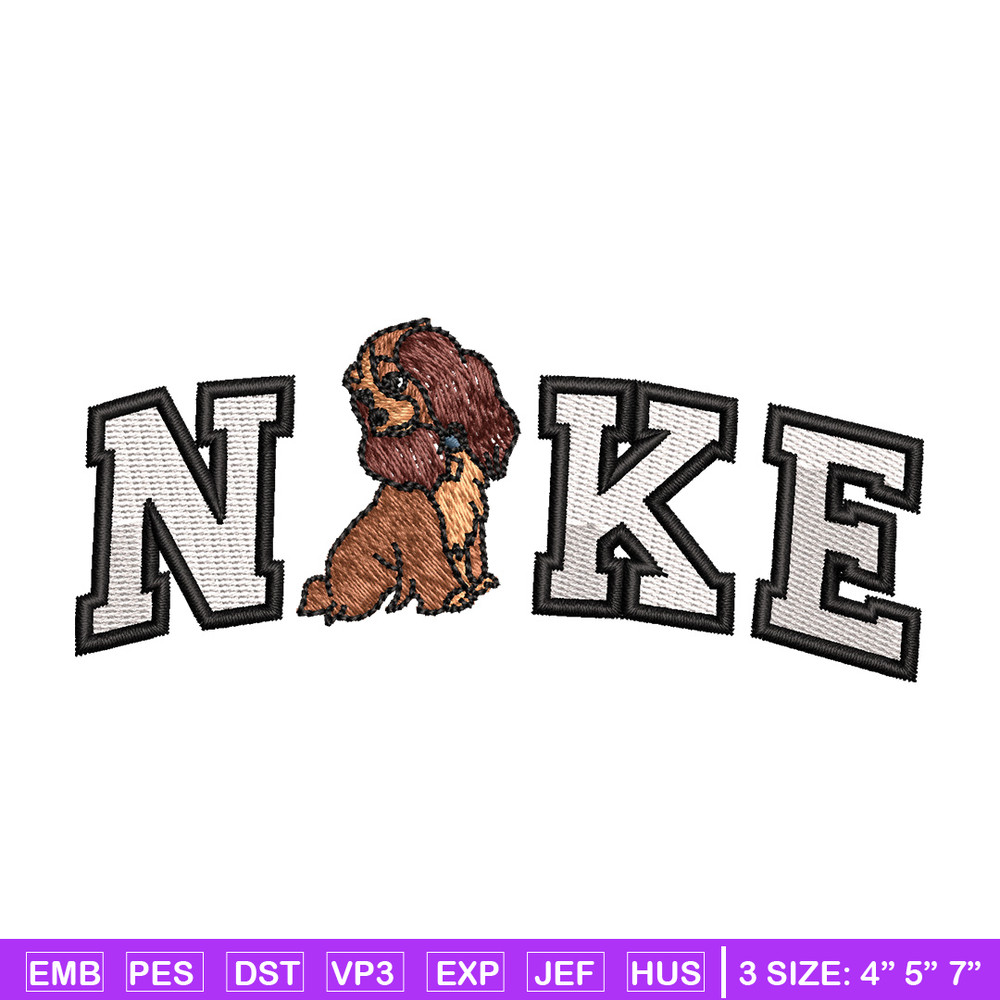 Nike x cute dog embroidery design, Dog embroidery, Nike design, Embroidery shirt, Embroidery file, Digital download.jpg