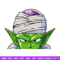 Piccolo Peeker Embroidery Design, Dragonball Embroidery, Embroidery File, Anime Embroidery, Anime shirt,Digital download.jpg