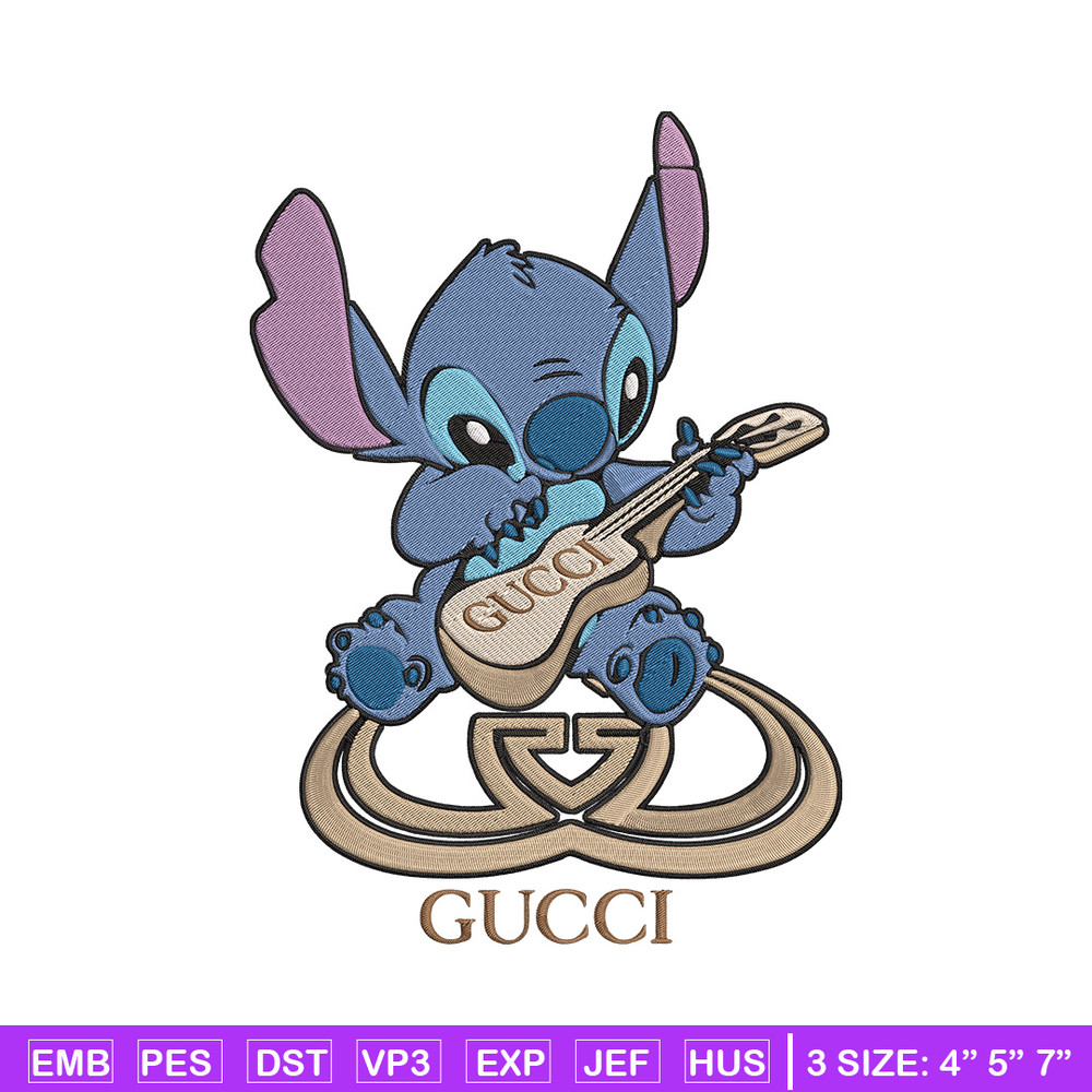 Stitch x gucci Embroidery Design, Gucci Embroidery, Embroidery File, Gucci Embroidery, Anime shirt, Digital download.jpg