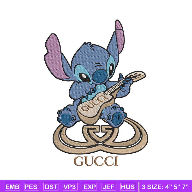 Stitch x gucci Embroidery Design, Gucci Embroidery, Embroidery File, Gucci Embroidery, Anime shirt, Digital download.jpg