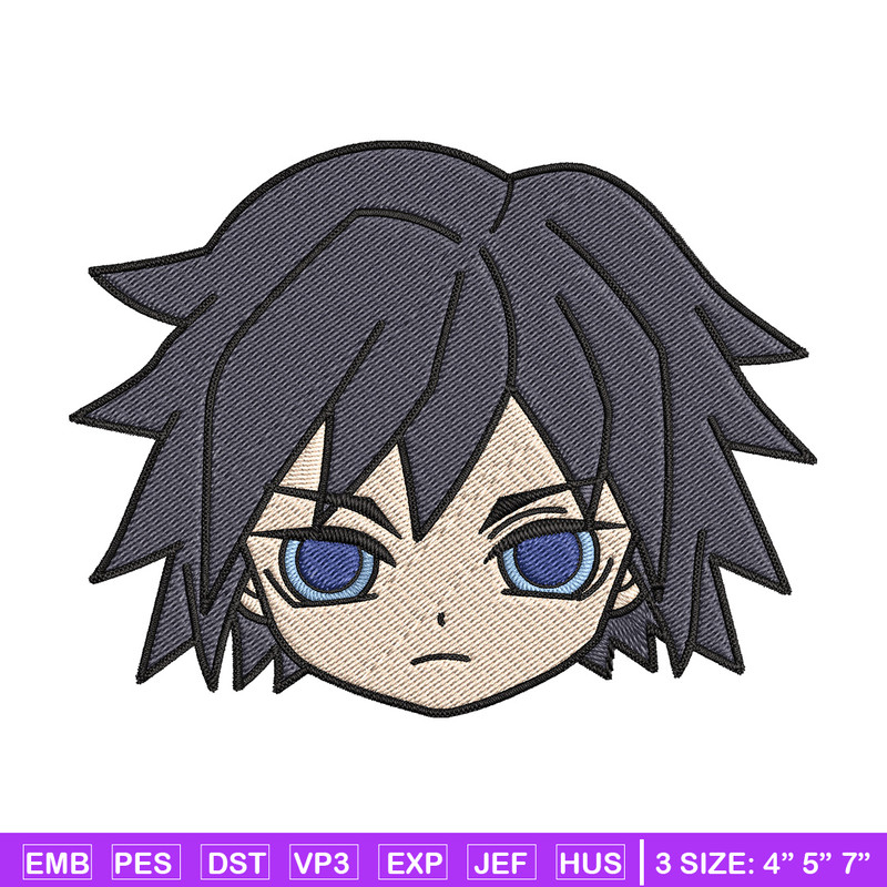 Tomioka sticker Embroidery Design, Demon slayer Embroidery, Embroidery File, Anime Embroidery, Digital download.jpg