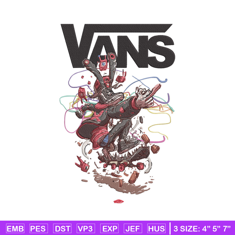 Vans logo Embroidery Design, Vans Embroidery, Embroidery File, Anime Embroidery, Anime shirt, Digital download.jpg