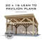 20 x 16 lean to pavilion plans backyard timber frame gazebo for DIY.jpg