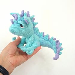 Crocheted toy - dragon, New Year's gift, symbol of 2024