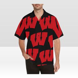 Wisconsin Badgers Hawaiian Shirt