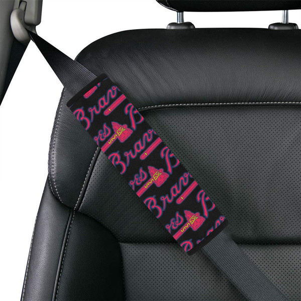 Atlanta Braves Car Seat Belt Cover.png