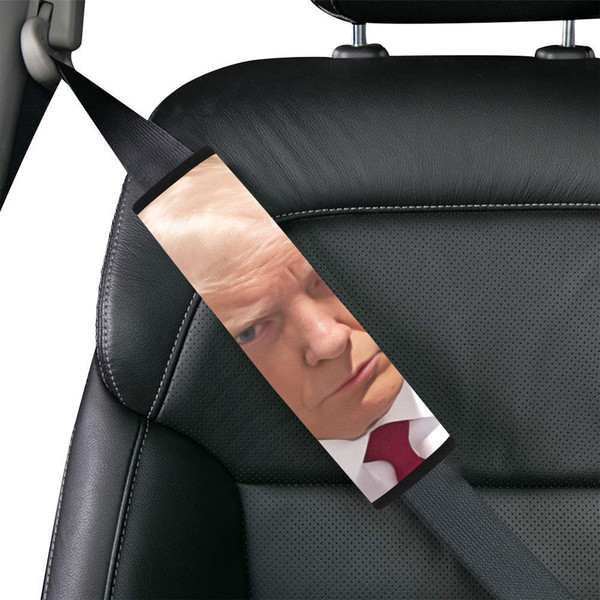 Trump mugshot Car Seat Belt Cover.png