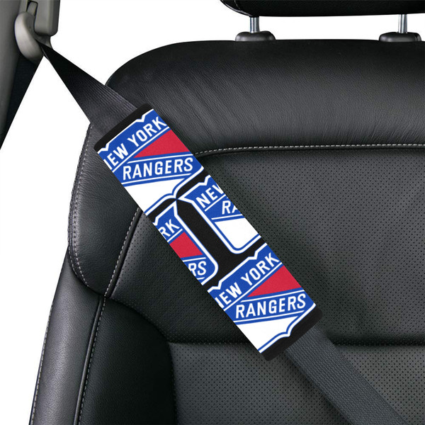 New York Rangers Car Seat Belt Cover.png