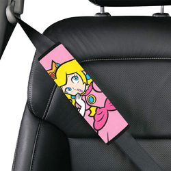 Princess Peach Car Seat Belt Cover