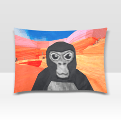 Gorilla Tag Pillow Case (2 Sided Print)