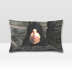 Oblivion Dark Brotherhood You Sleep Pillow Case (2 Sided Print)