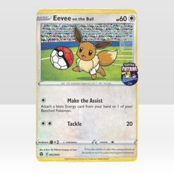 Eevee on the Ball Card Blanket Lightweight Soft Microfiber Fleece