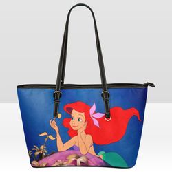 Little Mermaid Leather Tote Bag