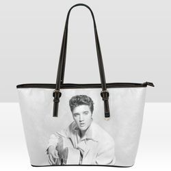 Elvis Presley Leather Tote Bag