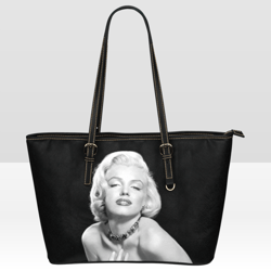Marilyn Monroe Leather Tote Bag