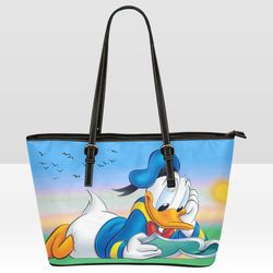 Donald Duck Leather Tote Bag