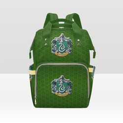 Slytherin Diaper Bag Backpack