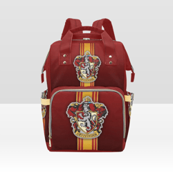 Gryffindor Diaper Bag Backpack