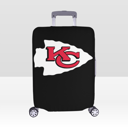 Chiefs Luggage Cover, Luggage Protective Print Cover, Case Cover