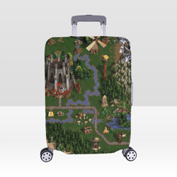 Heroes of Might and Magic 3 Luggage Cover, Luggage Protective Print Cover, Case Cover