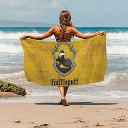 Hufflepuff Beach Towel