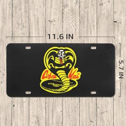 Cobra Kai License Plate