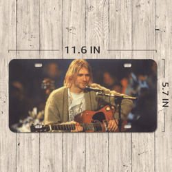 Kurt Cobain License Plate