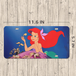 Little Mermaid License Plate