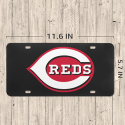 Cincinnati Reds License Plate
