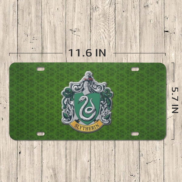 Slytherin License Plate.png