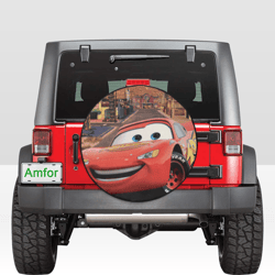 Lightning McQueen Cars Spare Tire Cover