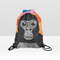 Gorilla Tag Drawstring Bag