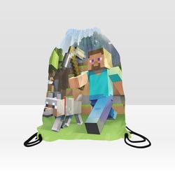 Minecraft Drawstring Bag