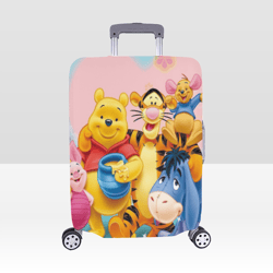 Winnie the Pooh Luggage Cover, Luggage Protective Print Cover, Case Cover