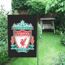 Liverpool Garden Flag (Two Sides Printing, without Flagpole)