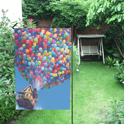 UP Balloons Garden Flag (Two Sides Printing, without Flagpole)