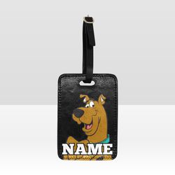 Scooby Doo Luggage Tag Custom NAME