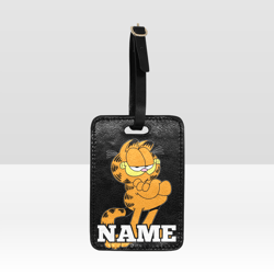 Garfield Luggage Tag Custom NAME