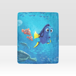 Finding Nemo Dory Blanket Lightweight Soft Microfiber Fleece